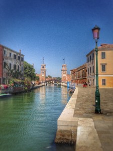 La zona dell'Arsenale
